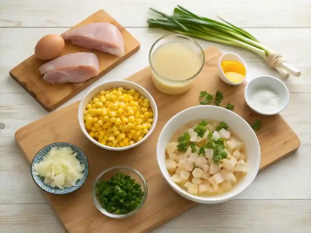chicken corn soup recipe