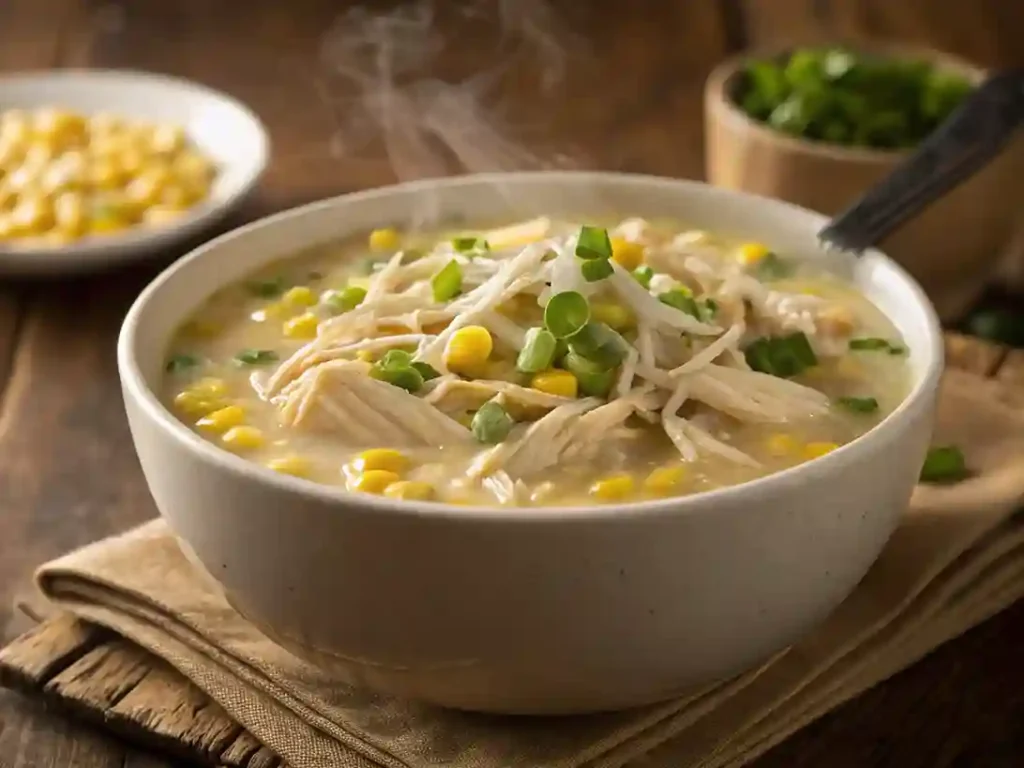 chicken corn soup recipe