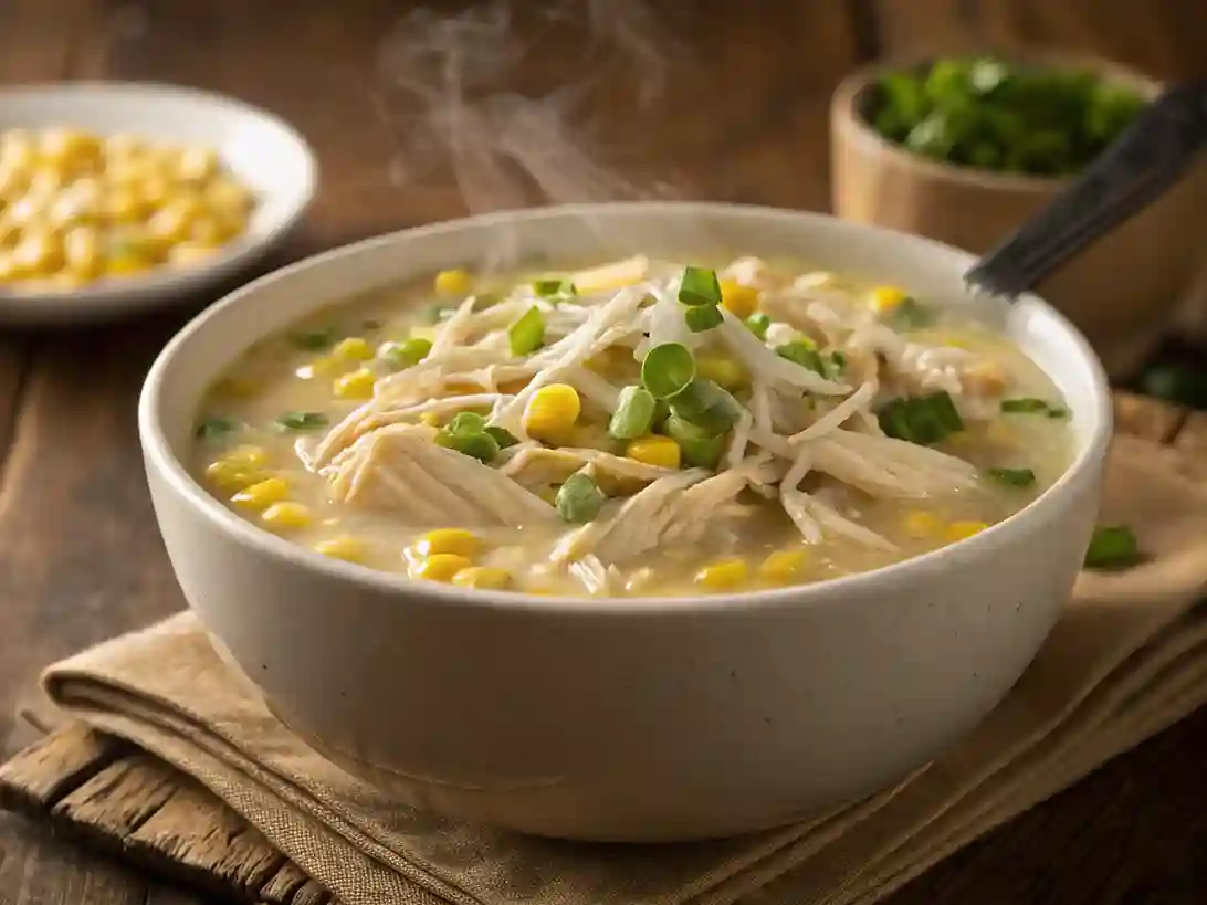 chicken corn soup recipe