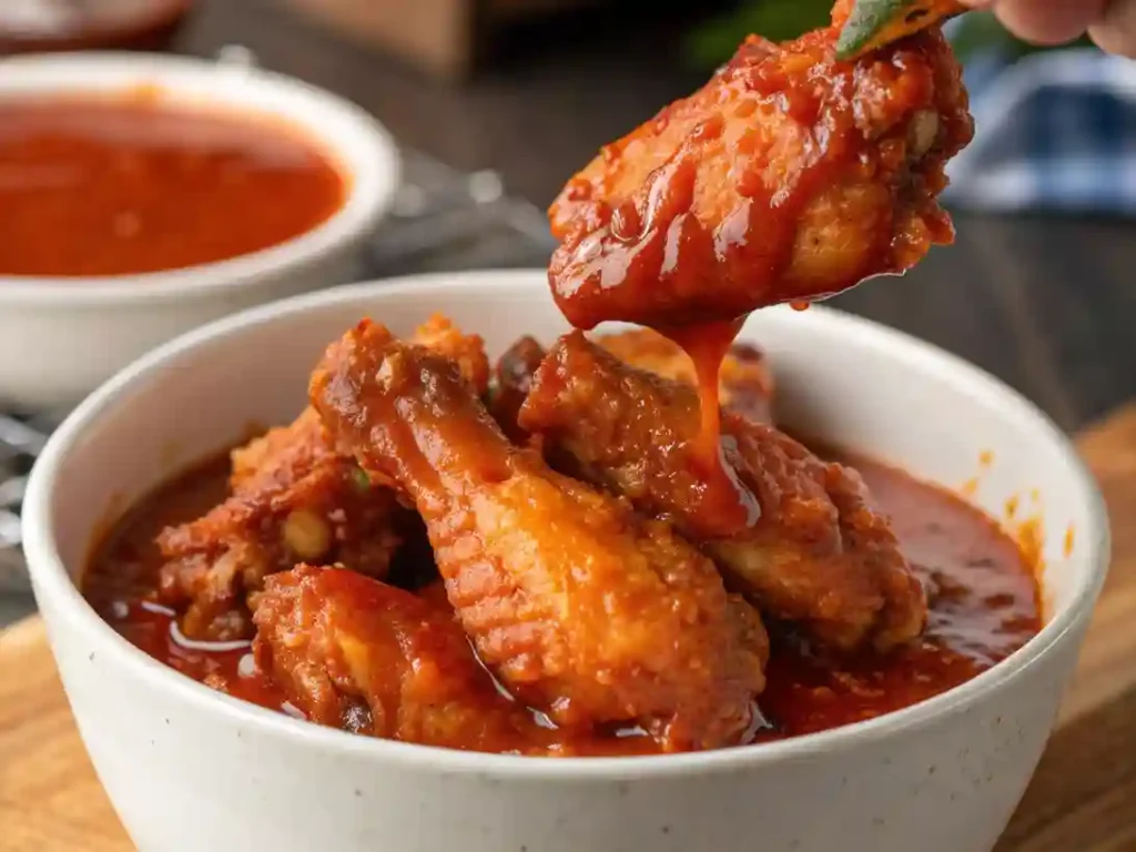 franks hot sauce chicken wings recipe