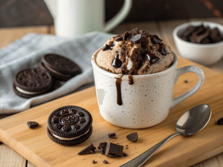 oreo mug cake recipe